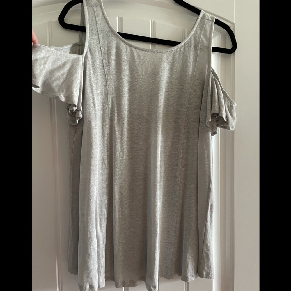 Super cute cold-shoulder shirt